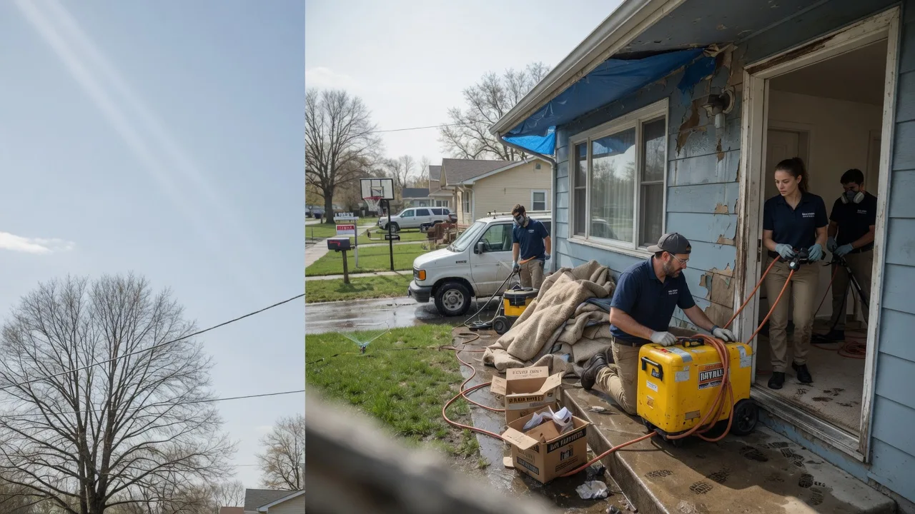Basement Flood Cleanup in Elton, WI near me